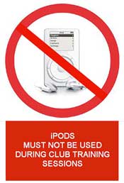 No iPods Allowed