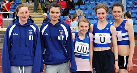 Our Under 15 Girls squad at York on Sunday