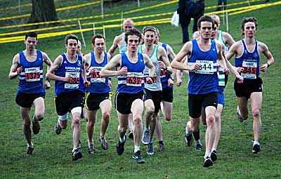 Senior Mens race at Blaydon on Saturday