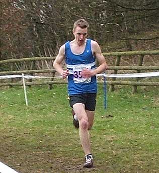 Nick Swinburn in action at Alton Towers on Saturday