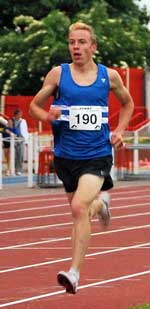 Nick Swinburn in the Stan Long Memorial Race