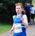Kate Chapman in action at 
Sutton Park on Saturday 18th April
