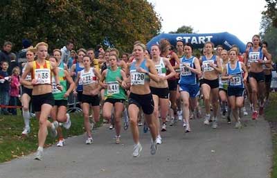 4 Stage Womens race start at Sutton 
Park on Saturday