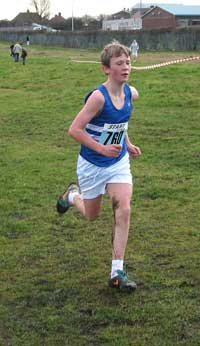 Adam Harrington in action at Wrekenton
