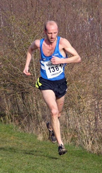 Ian Hudspith in action at Herrington Park